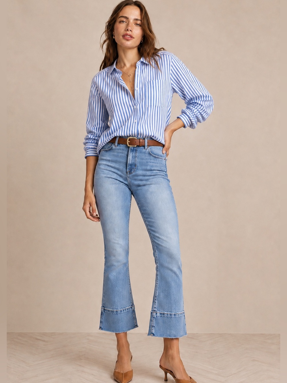 Morrison Denim Starlet Boot Crop California Dreamin’ Jeans Light Wash Size 31